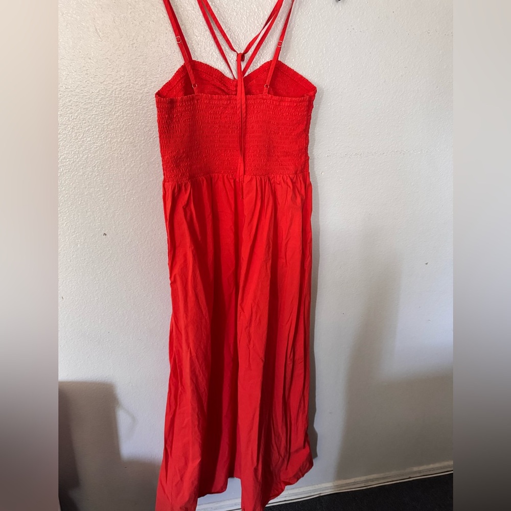 Universal Thread Strapless Red Dress